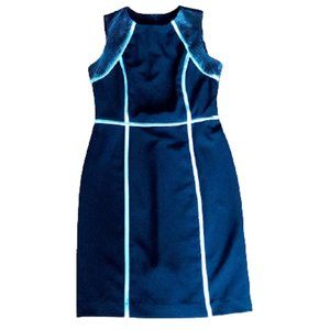 Black & White Sleeveless Pencil Dress Fits Medium